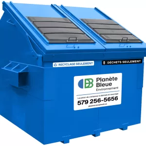 Location de Conteneur à compartiments Planète Bleue