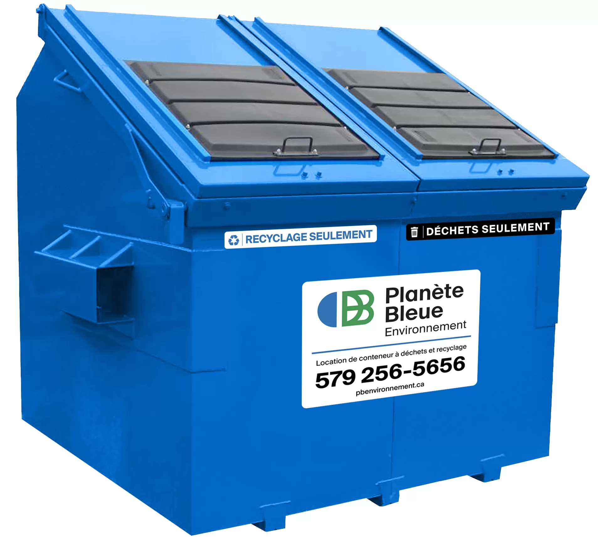 Location de Conteneur à compartiments Planète Bleue